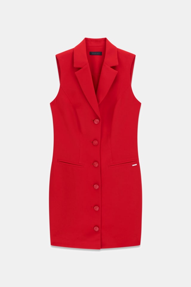 Vestido escote en V