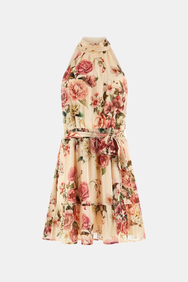 Vestido mini impreso