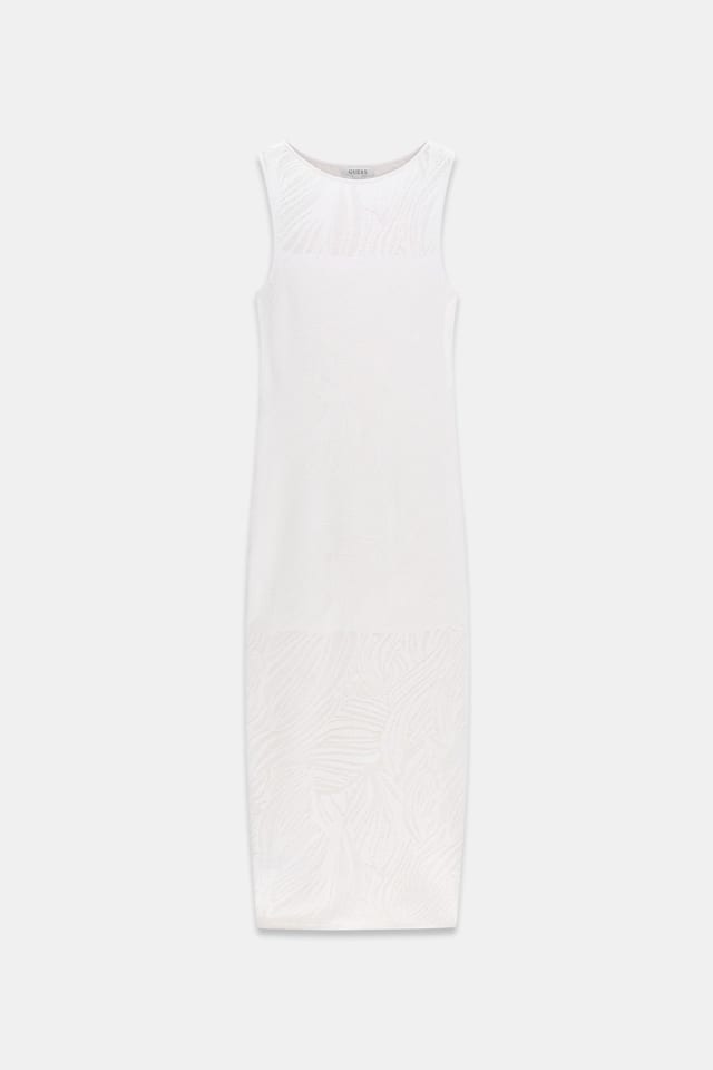 Vestido Midi Jacquard