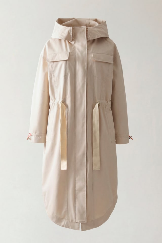 Chaqueta parka larga