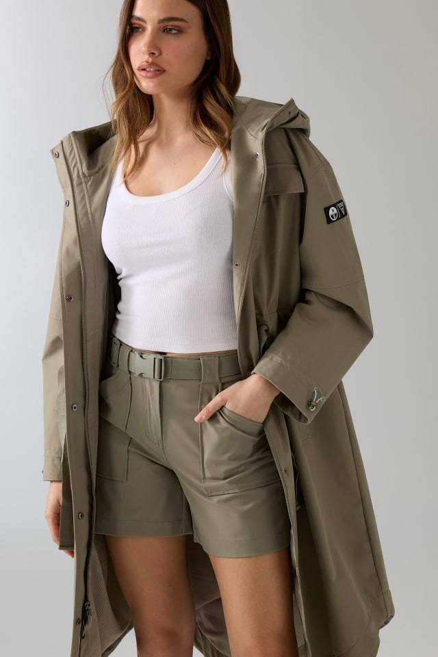 Jachetă parka lungă