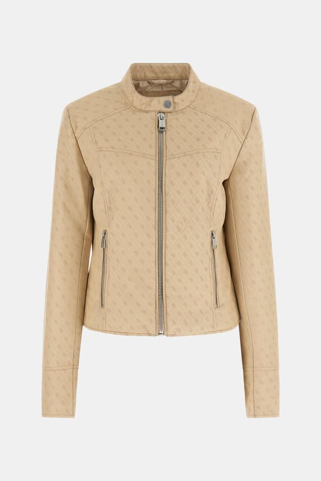 Chaqueta de piel sintética