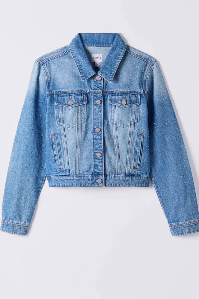 Chaqueta vaquera con brilos