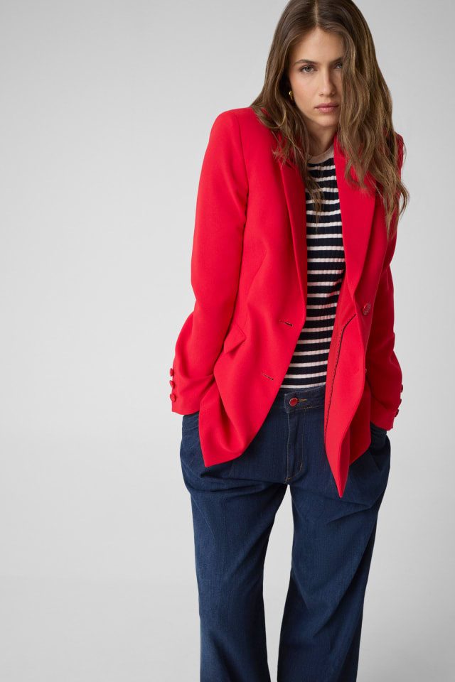 Enkelrijige blazer