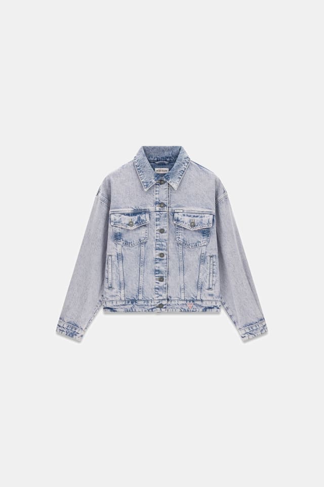 Chaqueta de mezclilla oversized