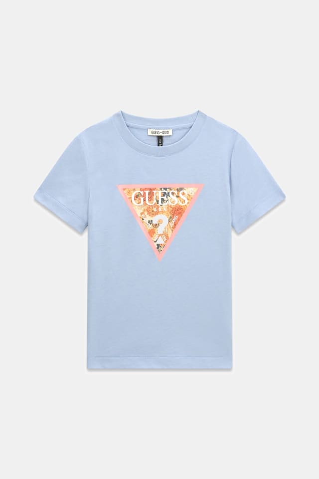Camiseta com logo em triângulo