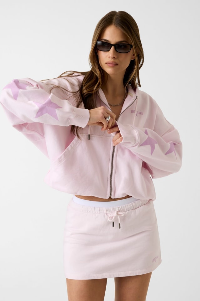 Sudadera con capucha impresa