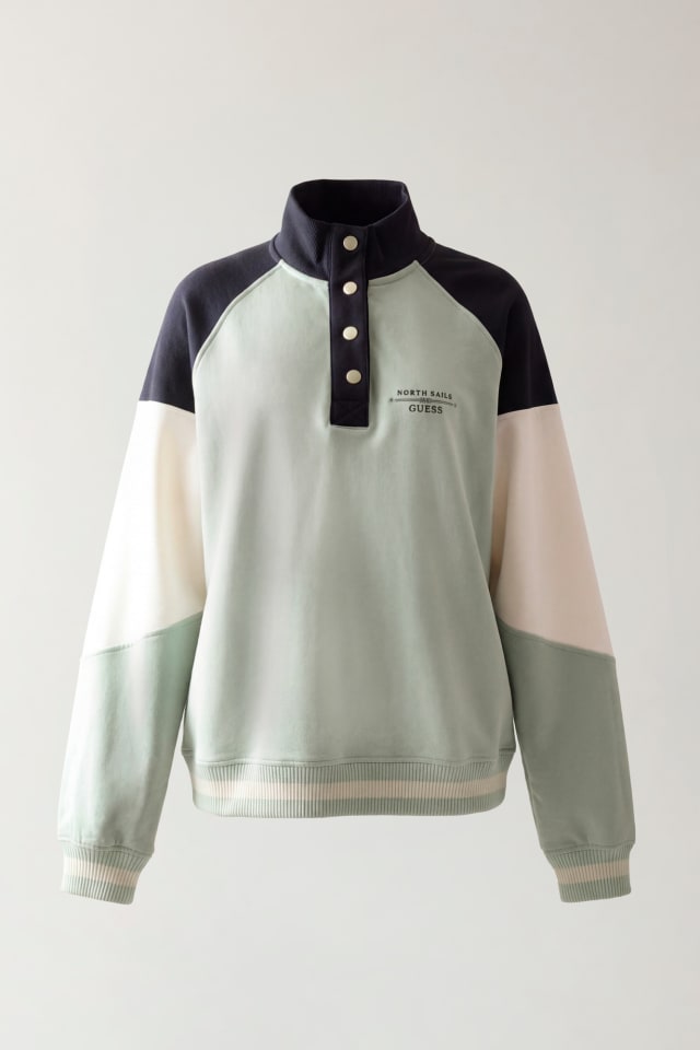 Sweatshirt color-block