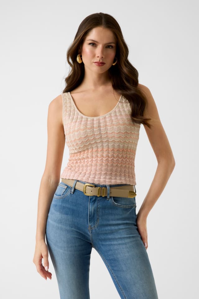 Gebreide tanktop