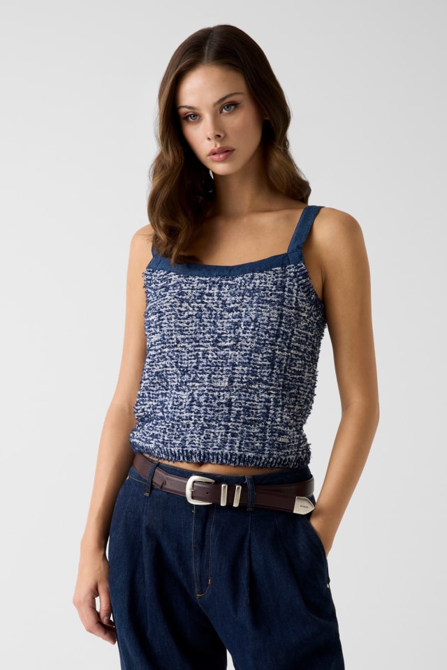 Tweed tanktop
