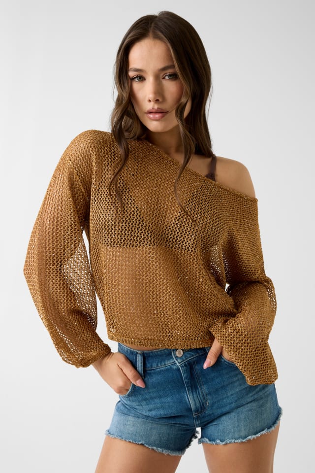 Pull &agrave; sequins