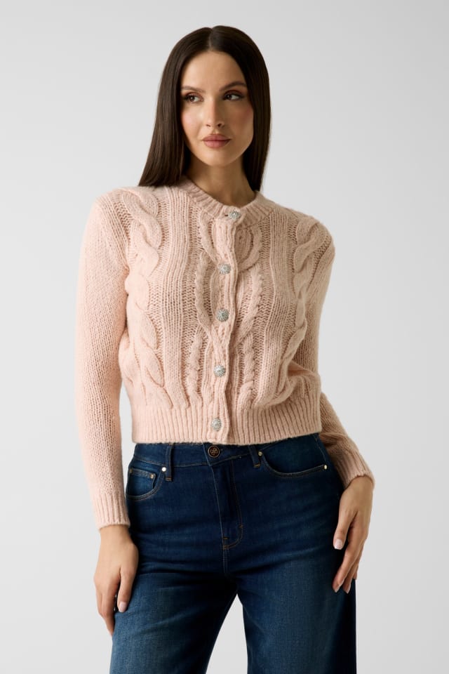 Cardigan van wolmix