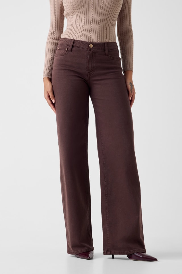 【ブラウン(G1EL)】GUESS パンツ ジーンズ (W)ECO Sexy Palazzo Jeans 楽天市場】【SALE／50%OFF】GUESS パンツ ジーンズ (W)ECO Sexy