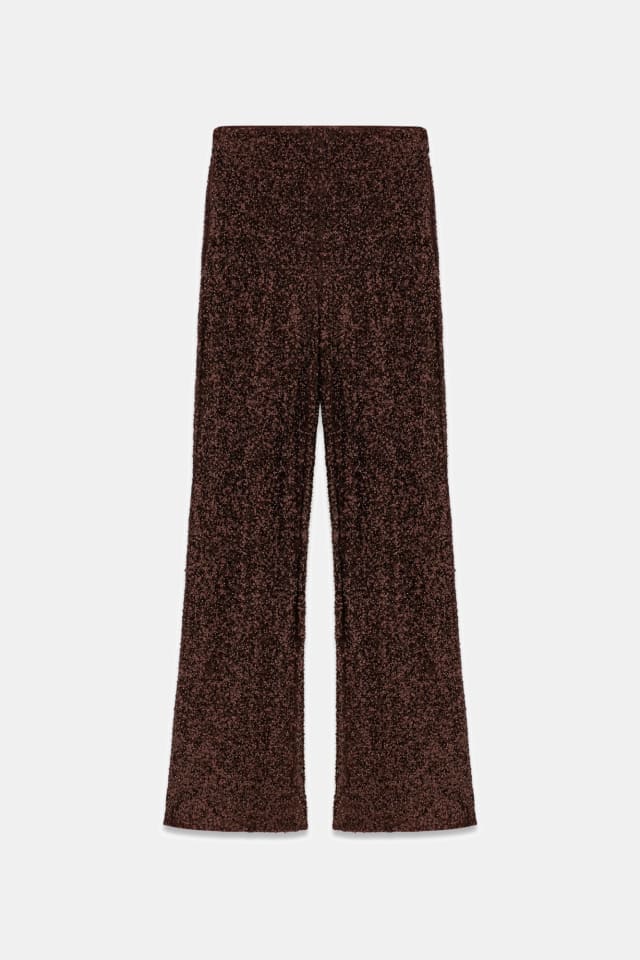 Pantalones campana lentejuelas