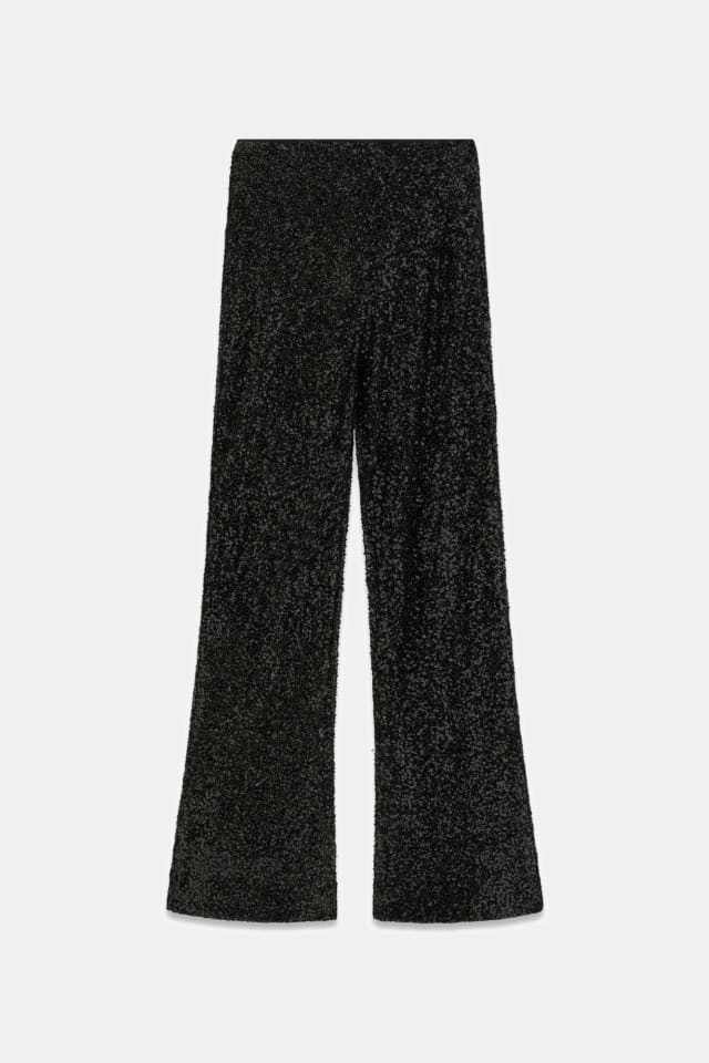 Pantalones campana lentejuelas