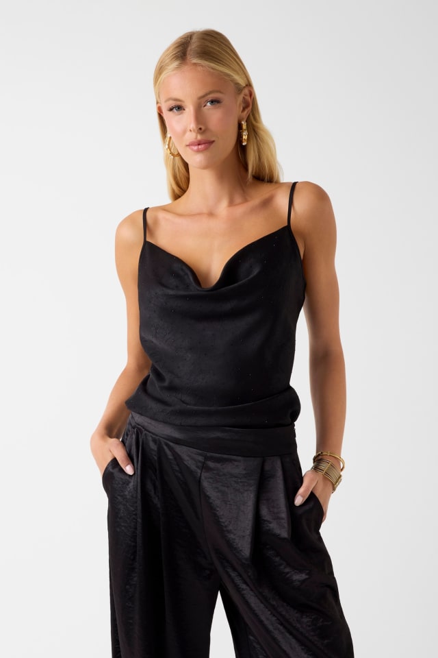 Satin top