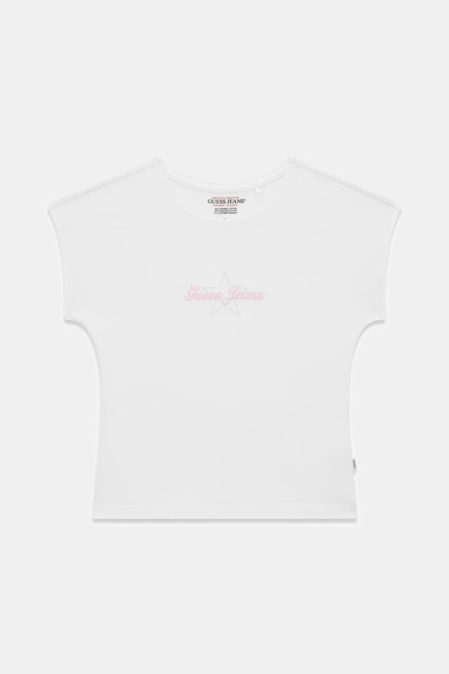 Camiseta con pedrería