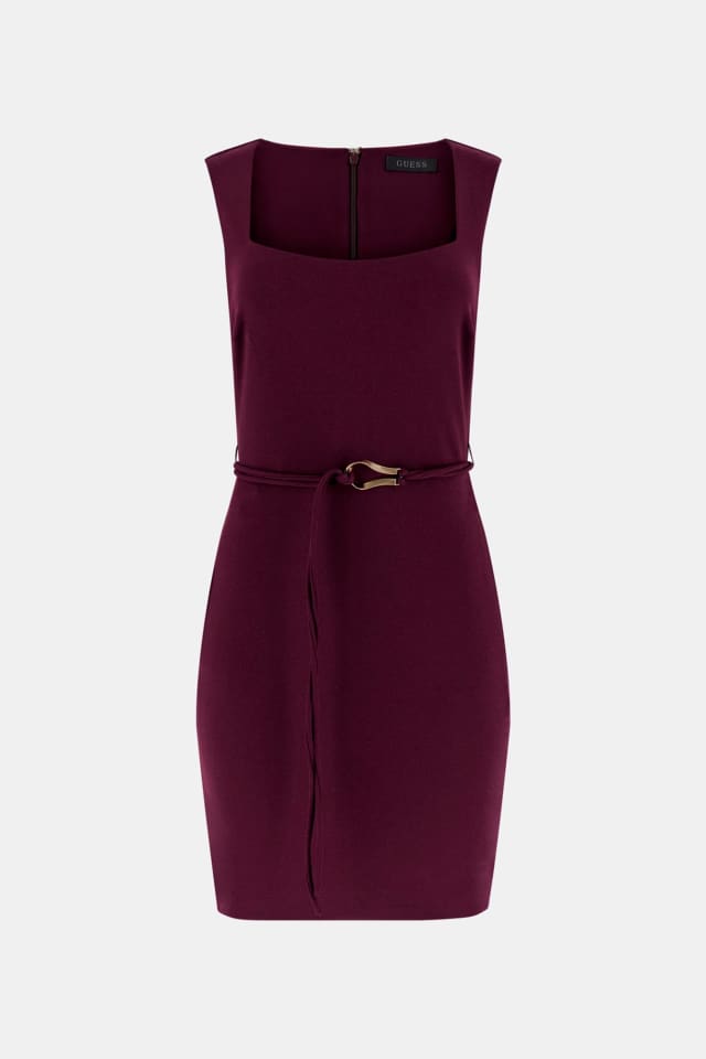 Mini vestido com cinto