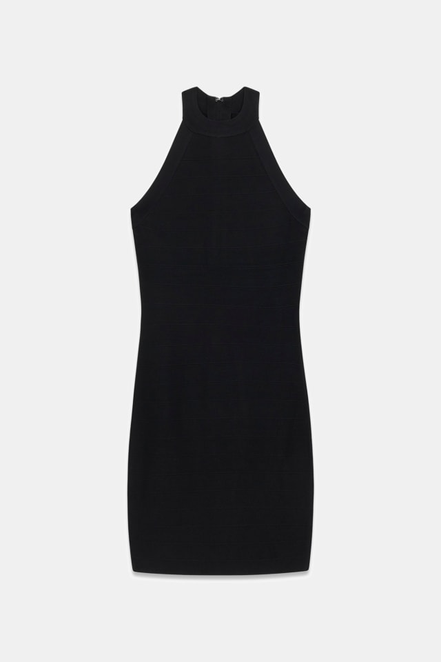 Mini vestido bandagem ajustado