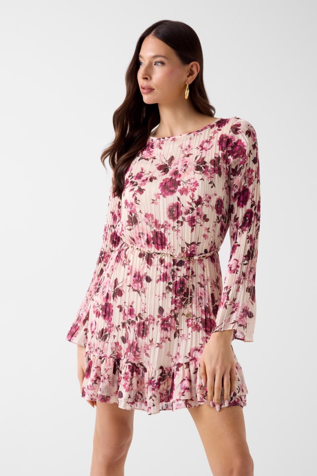 Vestido mini floral