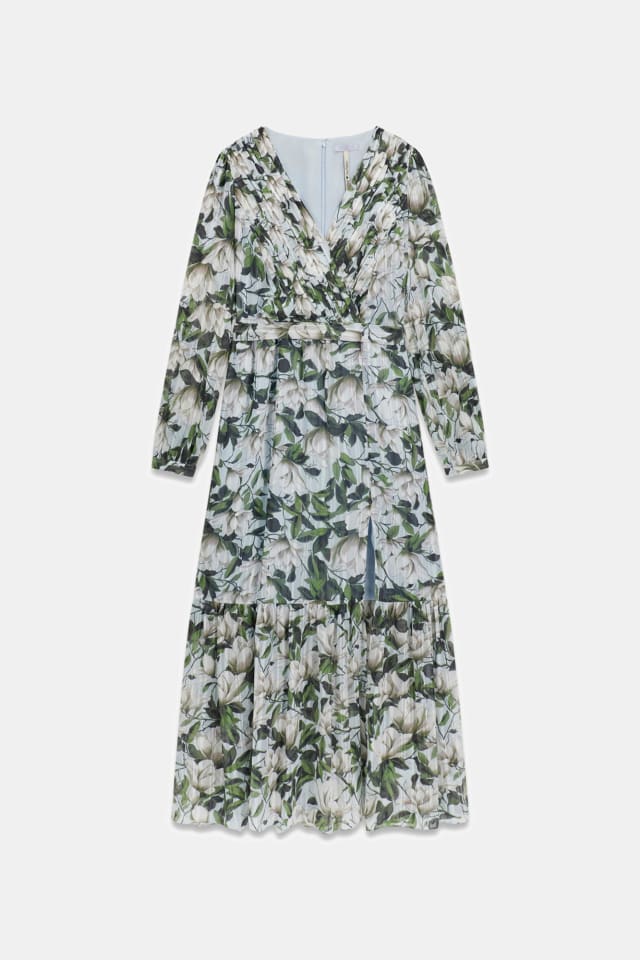 Vestido largo floral