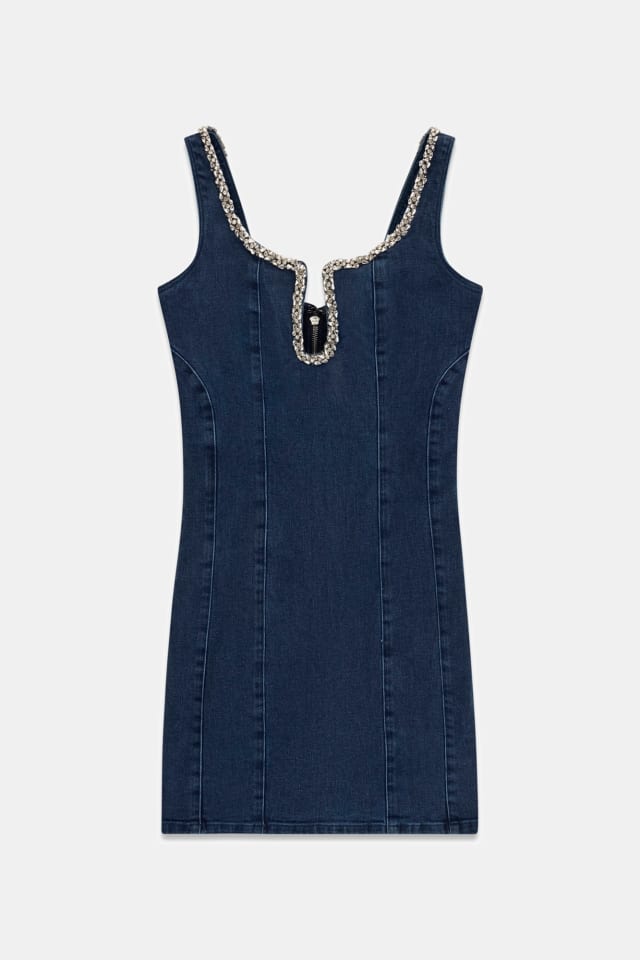 Vestido mini jeans