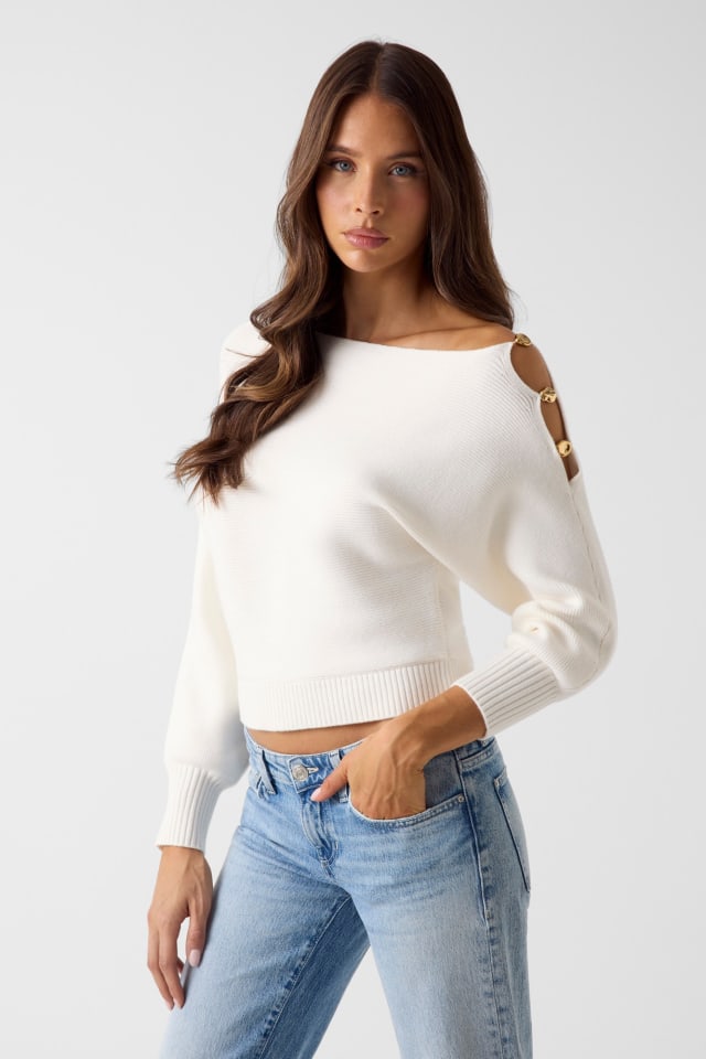 One-Shoulder-Pullover