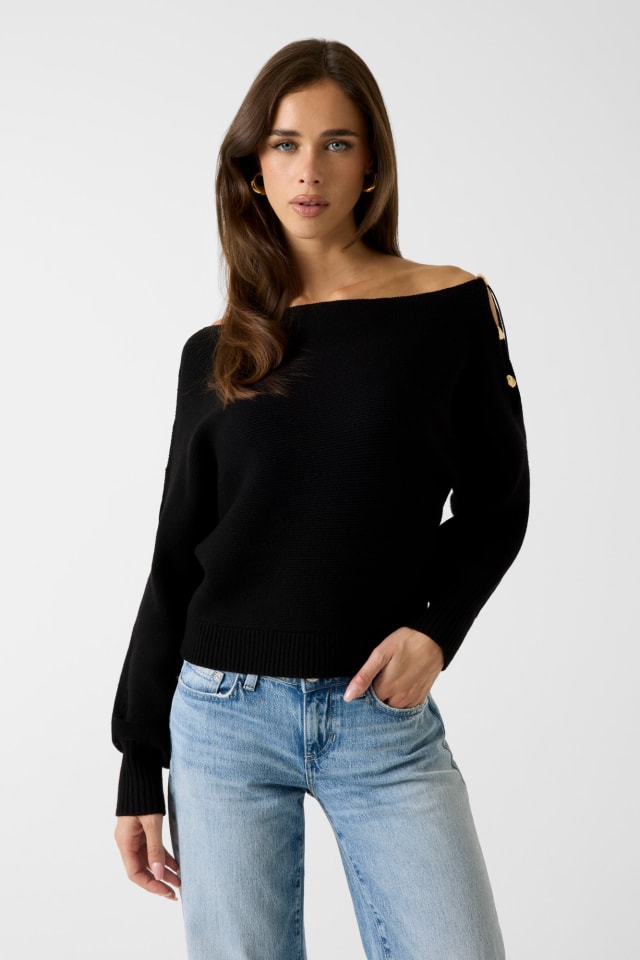 One-Shoulder-Pullover