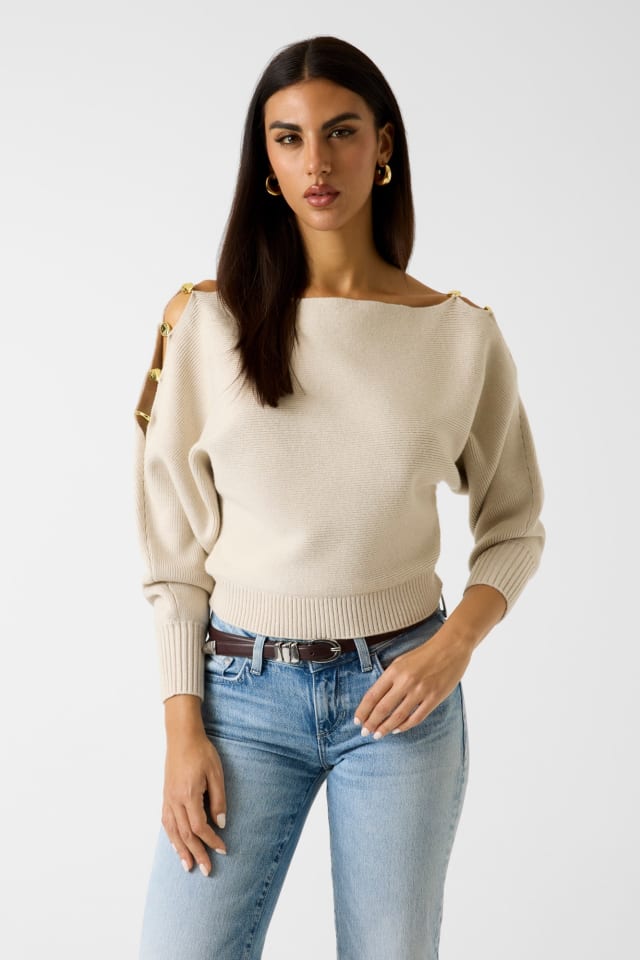 One-Shoulder-Pullover