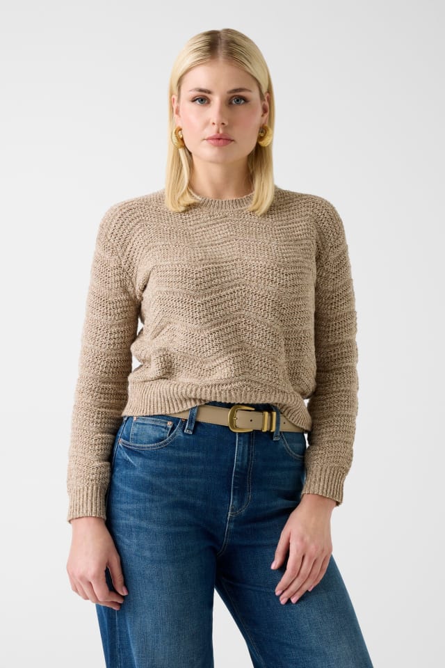 Pullover mit Lurex-Details
