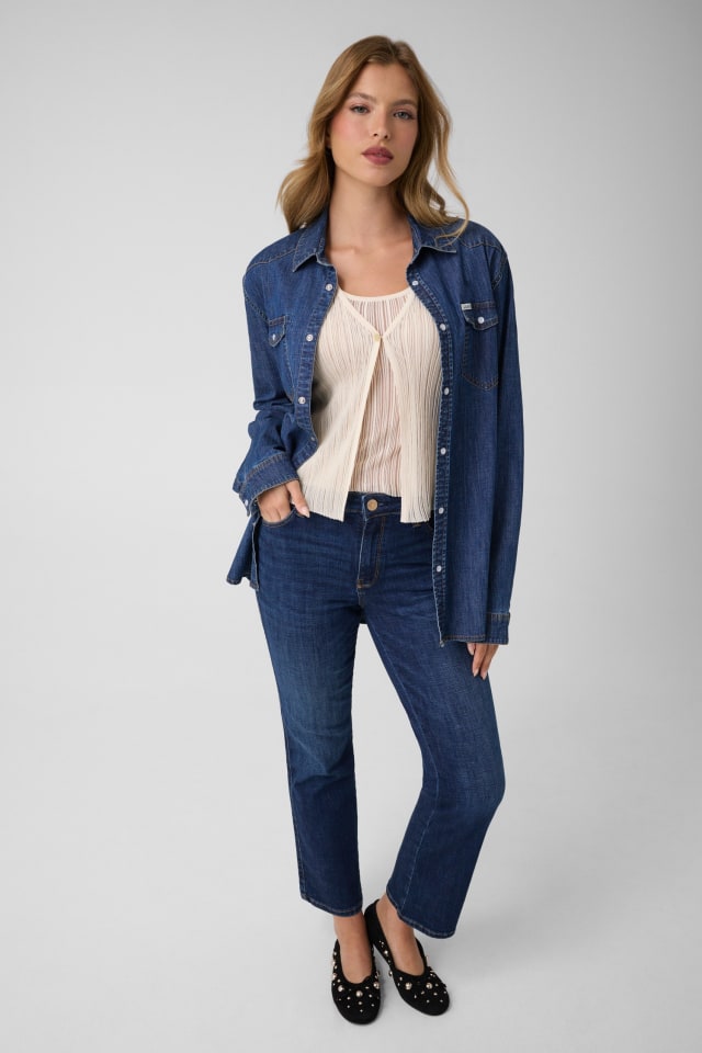 Sexy straight jeansy