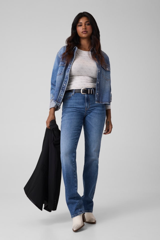 Jeans dritti sexy