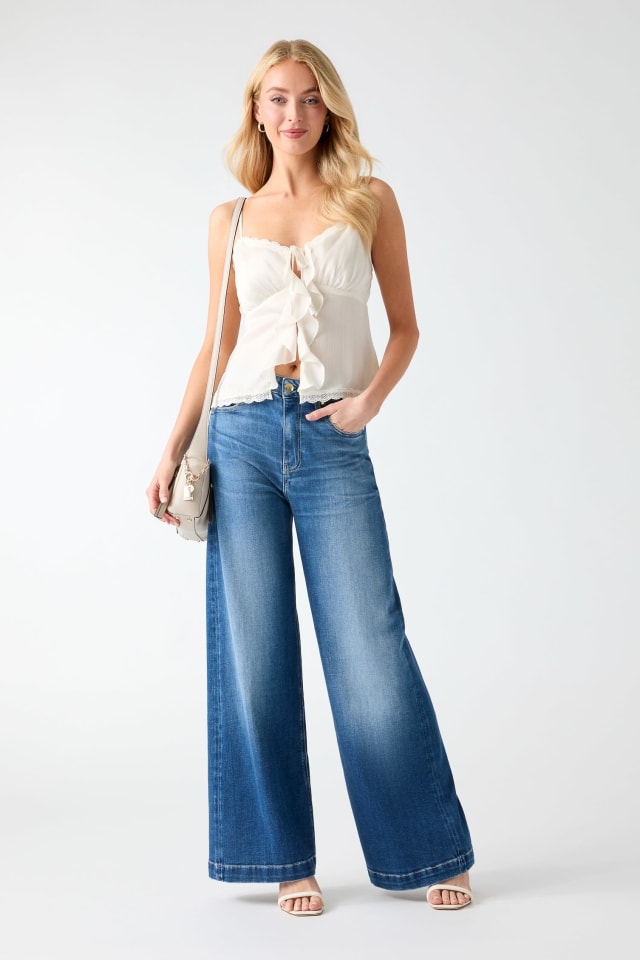Jeans Bellagio wide-leg