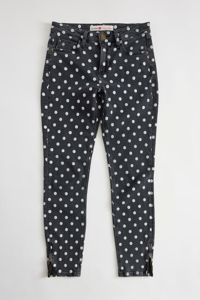 Vaqueros skinny con lunares