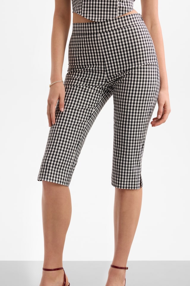 Pantaloni capri stampati