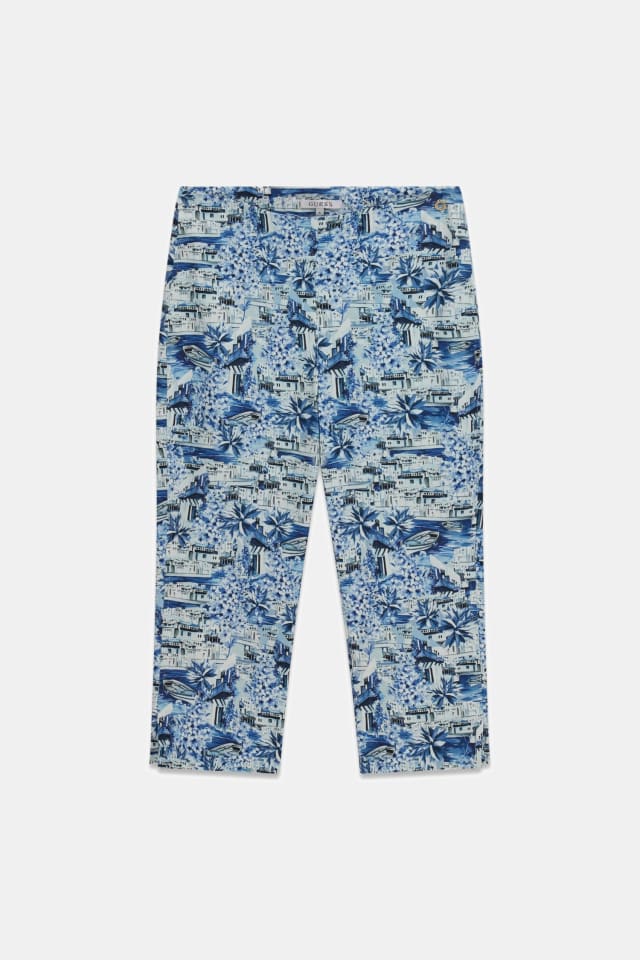 Pantalones Capri estampados