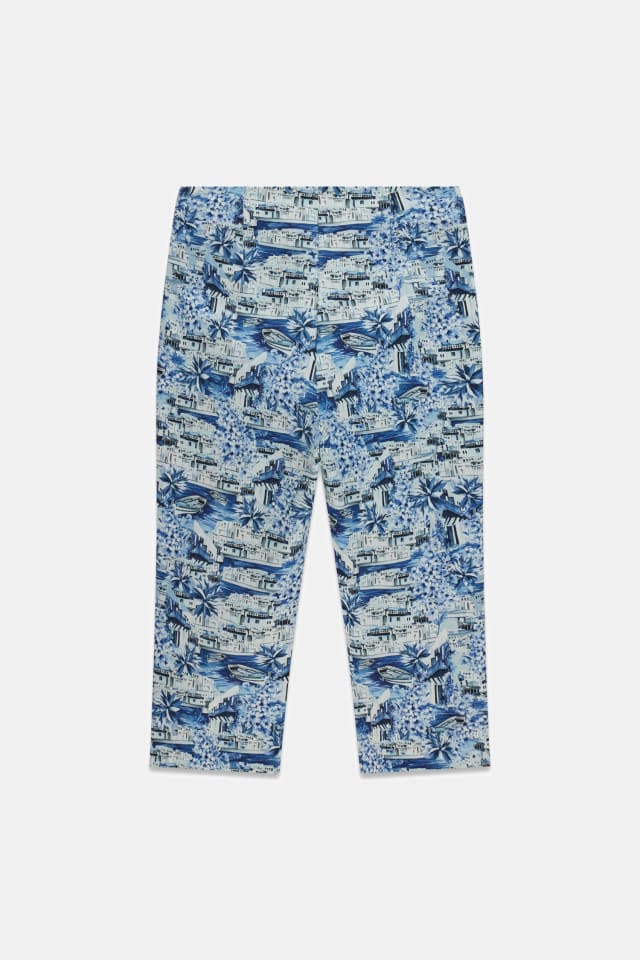 Pantalones Capri estampados