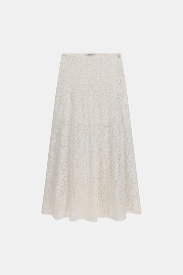 Falda Maxi de Encaje