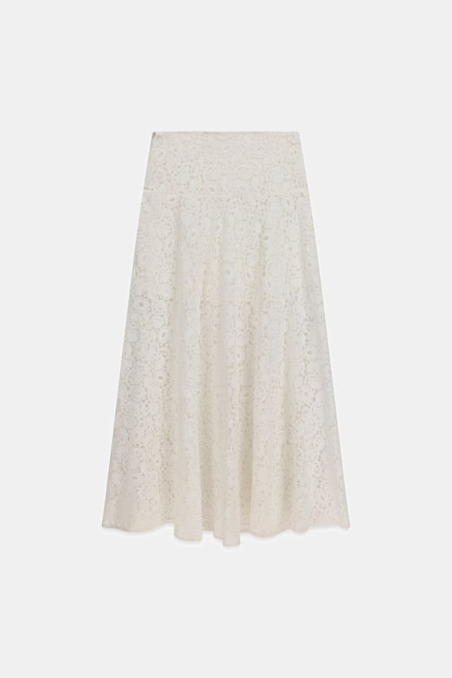 Falda Maxi de Encaje