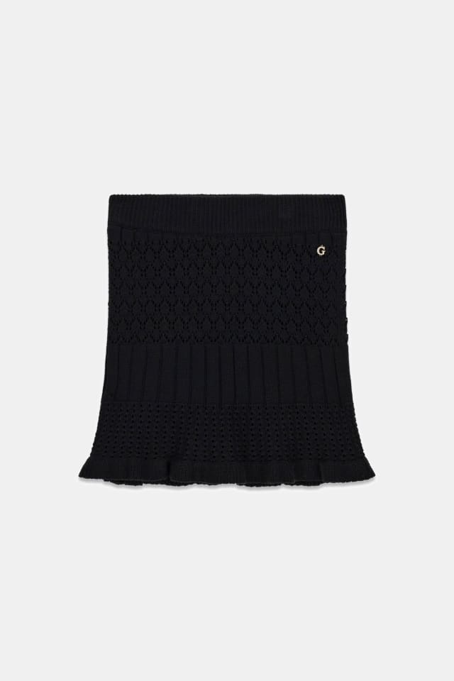 Minifalda de crochet