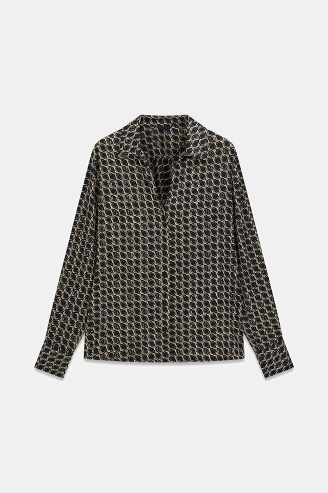 Camisa de cetim