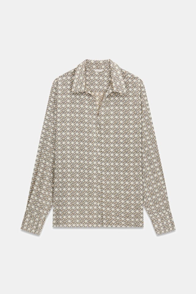 Camisa de cetim