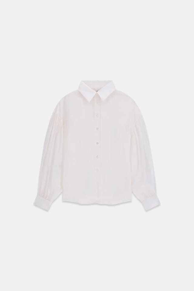Camisa de mistura de viscose