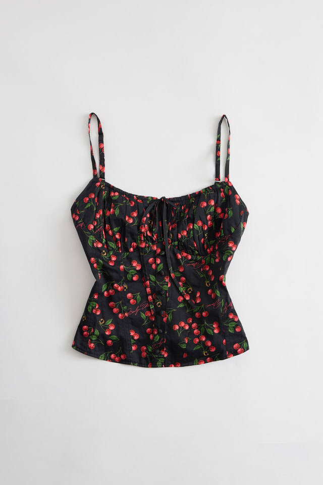 Top corpete estampado