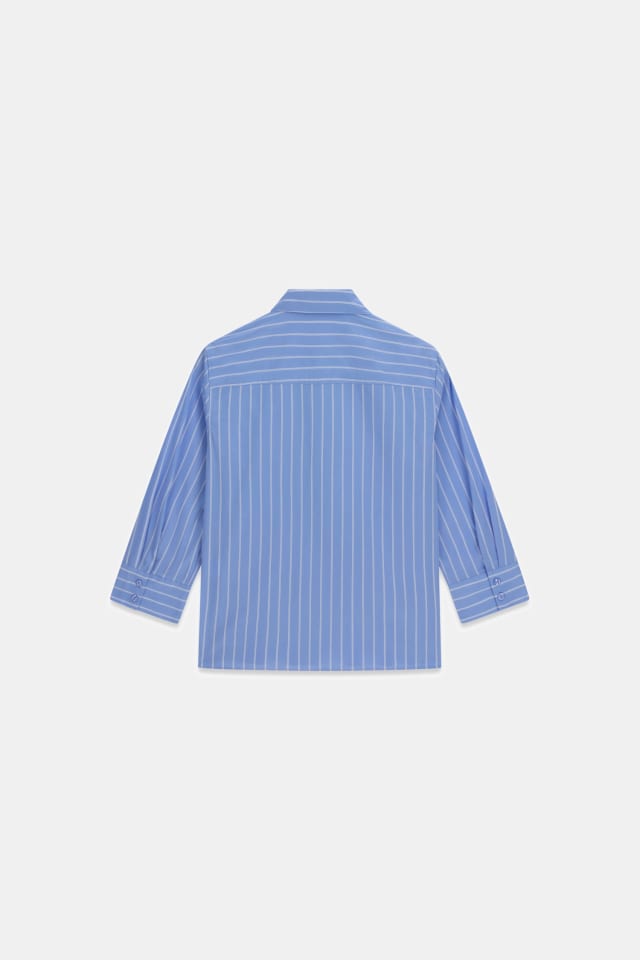 Camisa de popelina a rayas