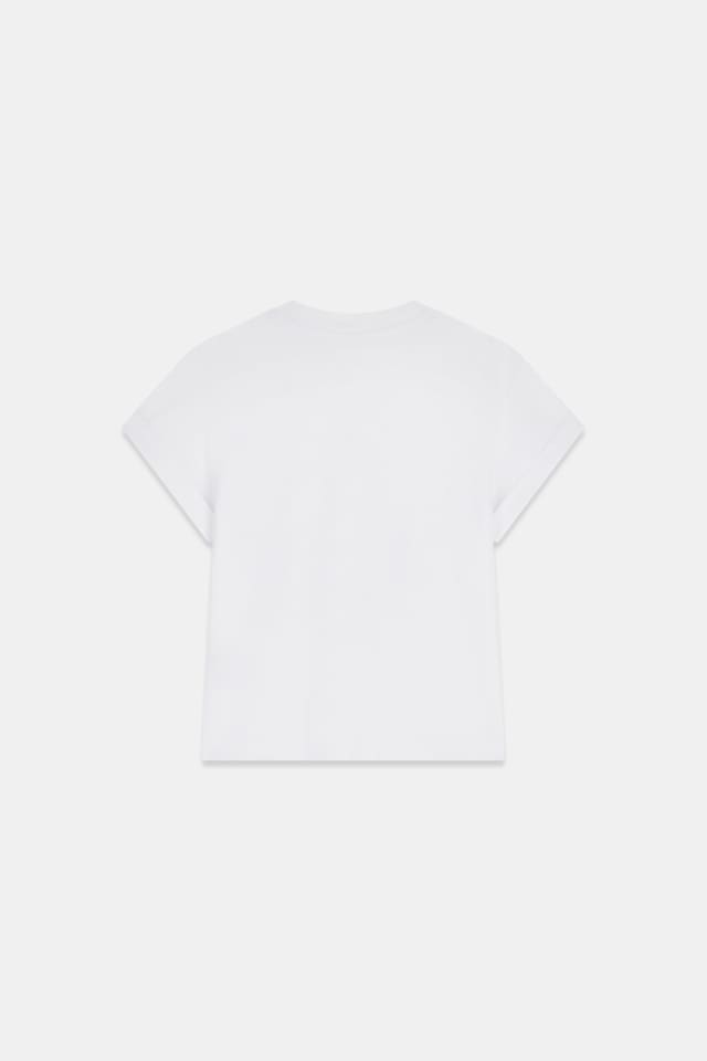 Camiseta con logo de pedrería