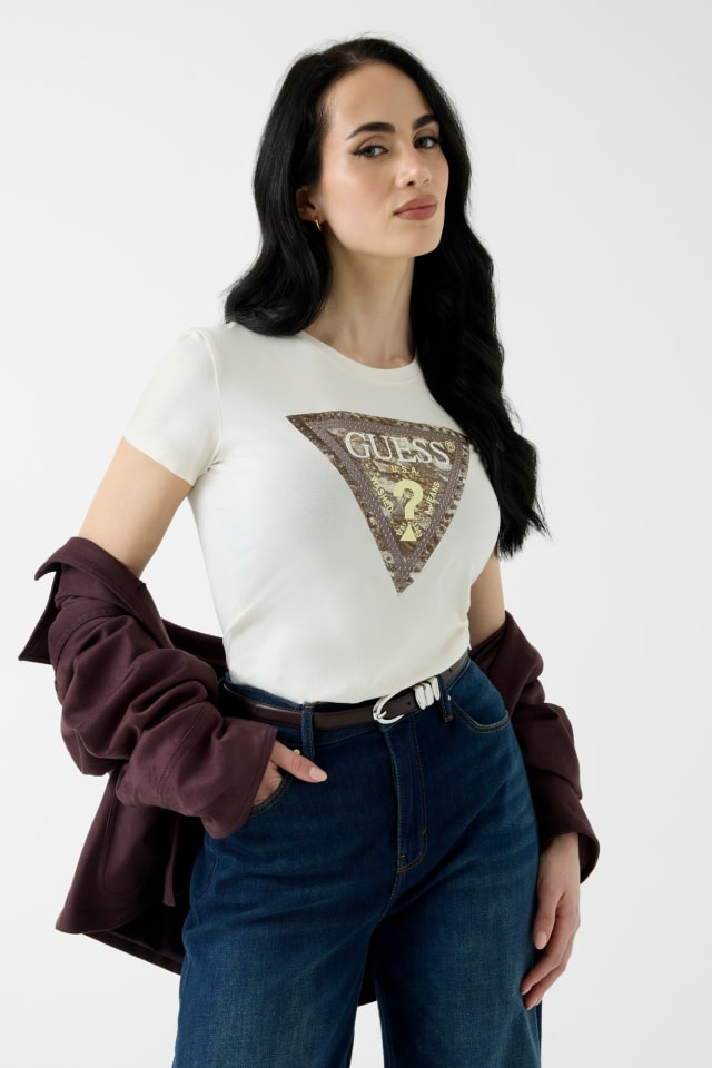 Camiseta con logo impreso