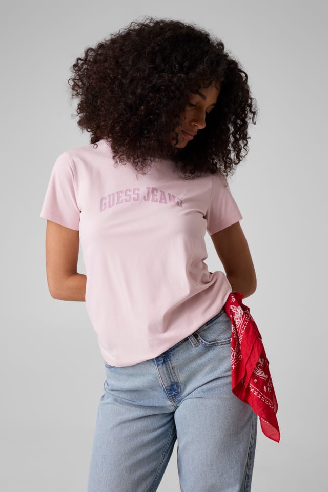Camiseta con logo estampado
