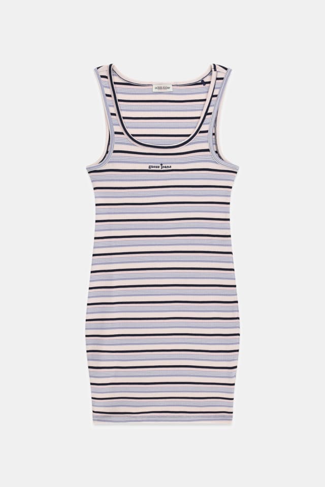 Vestido mini rayas