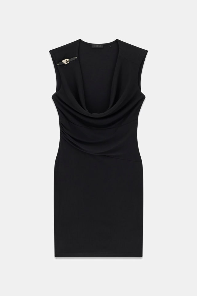 Vestido mini drapeado